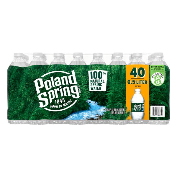 Poland Spring water 40 Pack